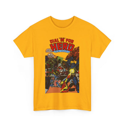 Dial "H" For Hero T-Shirt - George Perez Art - Chris King and Vicki Grant - Adventure Comics Series - DC Comics