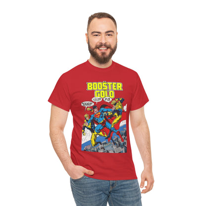 Booster Gold T-Shirt - Dan Jurgens & John Byrne Art - Superman - DC Comics