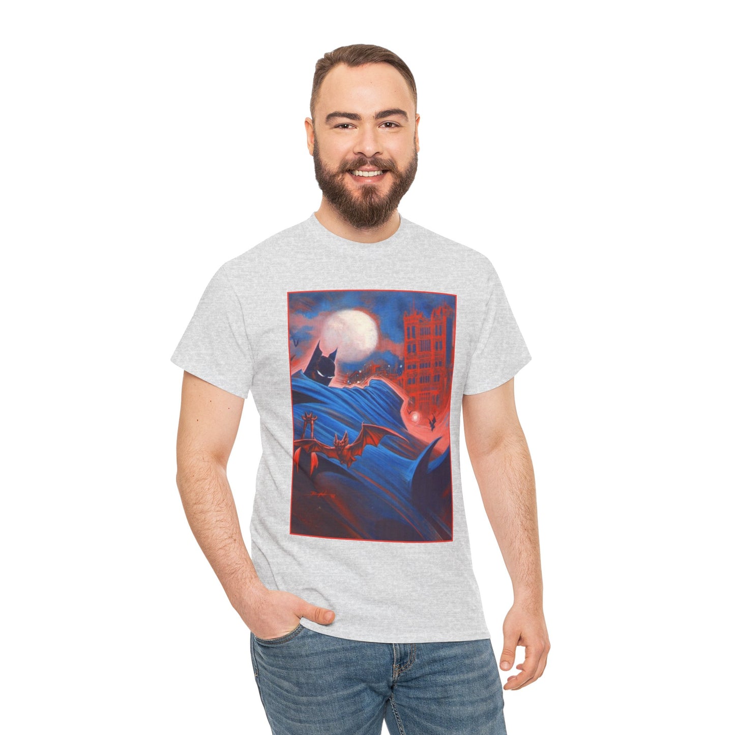 Batman Holy Terror T-Shirt - Norm Breyfogle Painted Promotional Art - Elseworlds - DC Comics