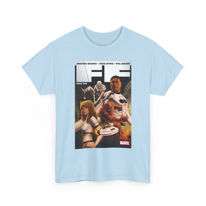 FF #1 T-Shirt - Steve Epting Art - Fantastic Four/Future Foundation - Spider-Man, Mr. Fantastic, Invisible Woman, The Thing - Marvel Comics
