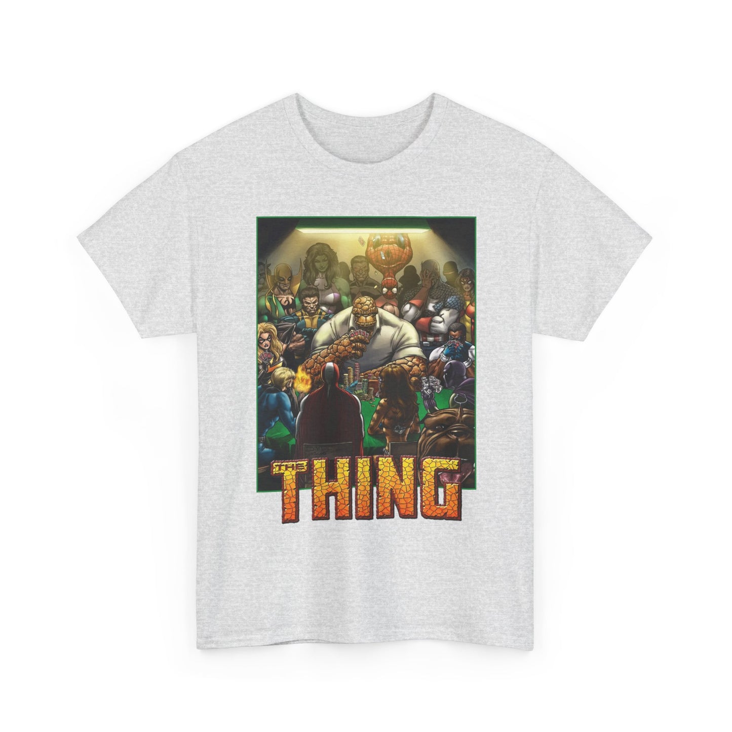 The Thing T-Shirt - Andrea DI Vito Art - Fantastic Four Member, Ben Grimm - Marvel Comics