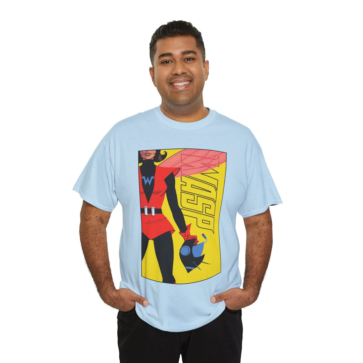 Wasp T-Shirt - Tom Reilly Art - Avengers Founding Member - Marvel Comics