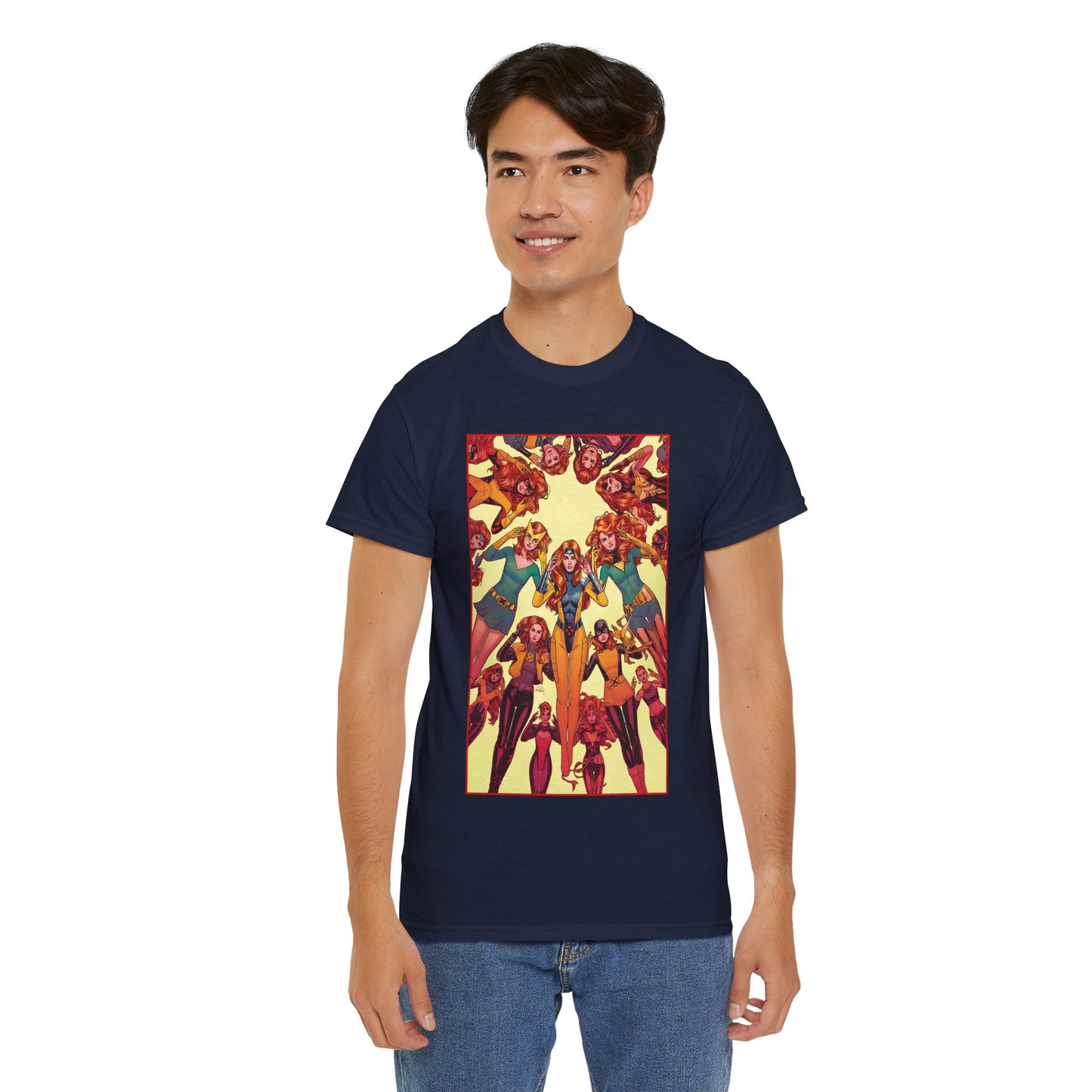 Jean Grey T-Shirt - Russell Dauterman Art - Marvel Girl, Dark Phoenix - X-Men Variant Cover - Marvel Comics