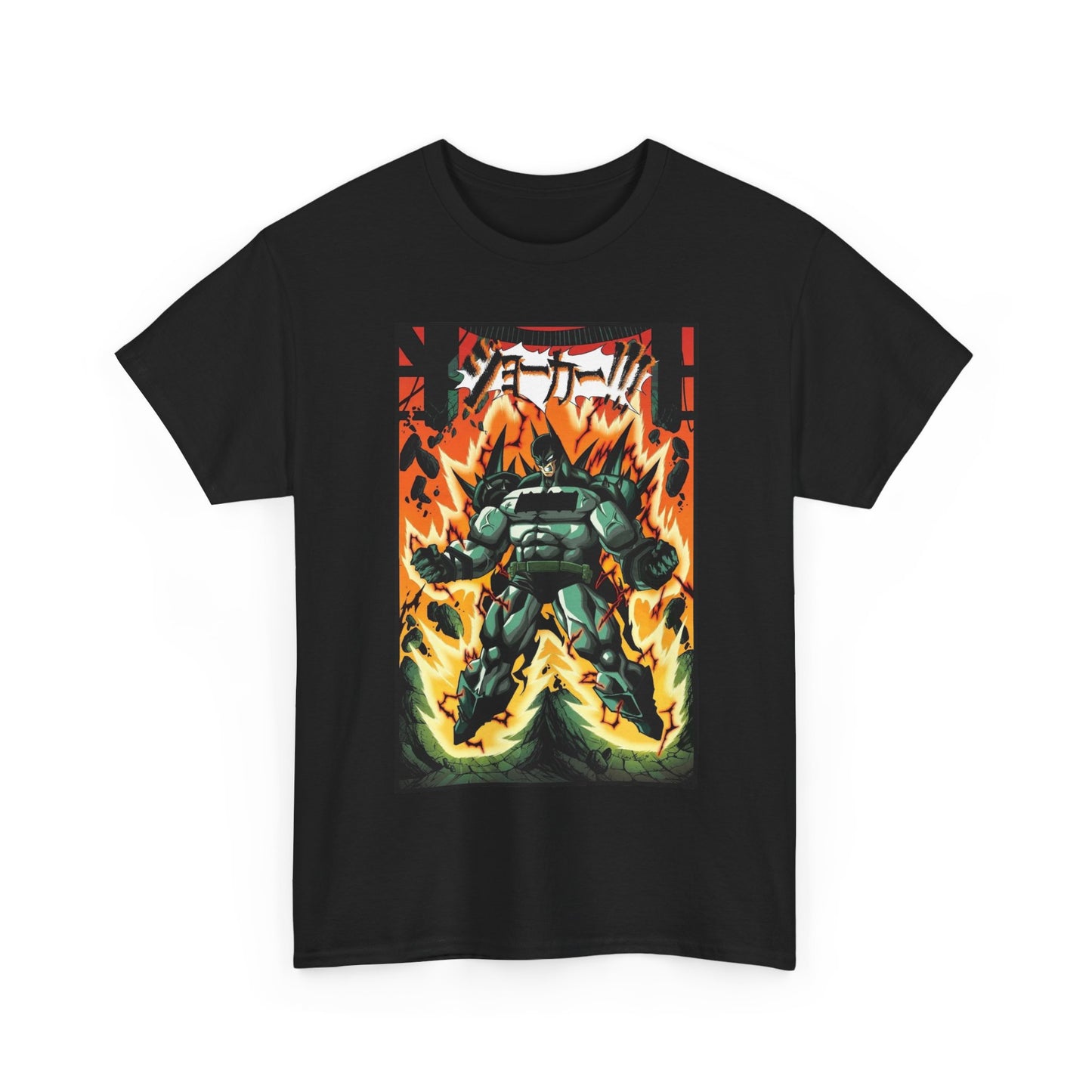 Absolute Batman T-Shirt - Mario Foccillo Art - Dragonball Z Homage - Jiman Comics - DC Comics