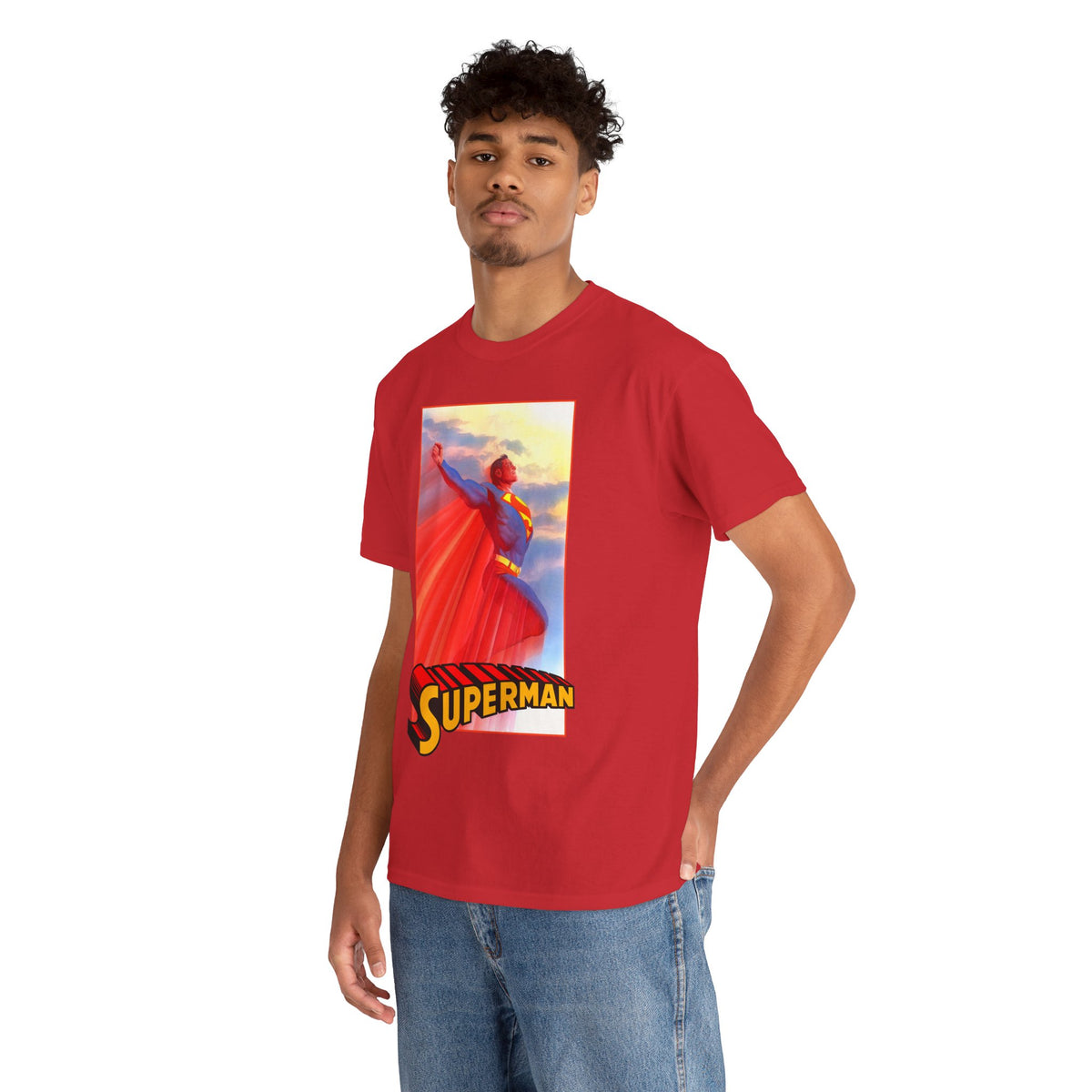 Superman T-Shirt - Alex Ross Art - Man of Steel - DC Comics