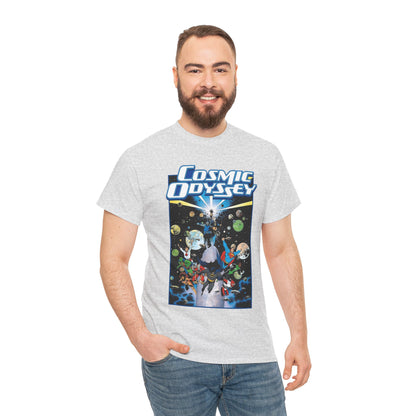 Cosmic Odyssey T-Shirt - Mike Mignola Art - Superman, Darkseid, Lightray, Orion, Starfire, Highfather. John Stewart - DC Comics