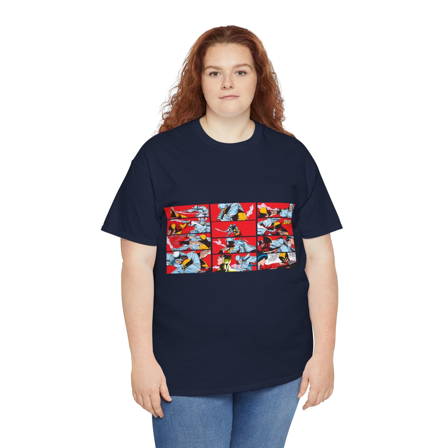 Wolverine Vs Silver Samurai Fight Pages 1-3 T-Shirt - Uncanny X-Men #173 - Marvel Comics