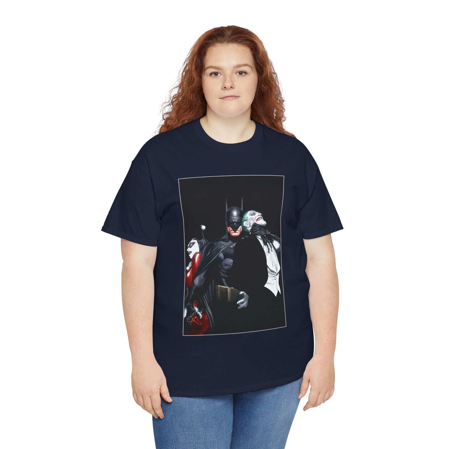 Batman T-Shirt - Alex Ross Art - Joker & Harley Quinn - DC Comics