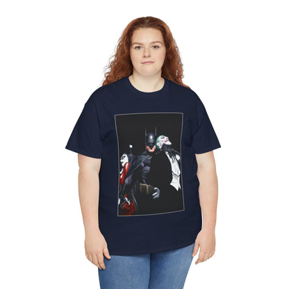 Batman T-Shirt - Alex Ross Art - Joker & Harley Quinn - DC Comics