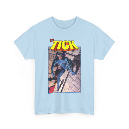 The Tick T-Shirt - Ben Edlund Creation - Popular 1980s Superhero