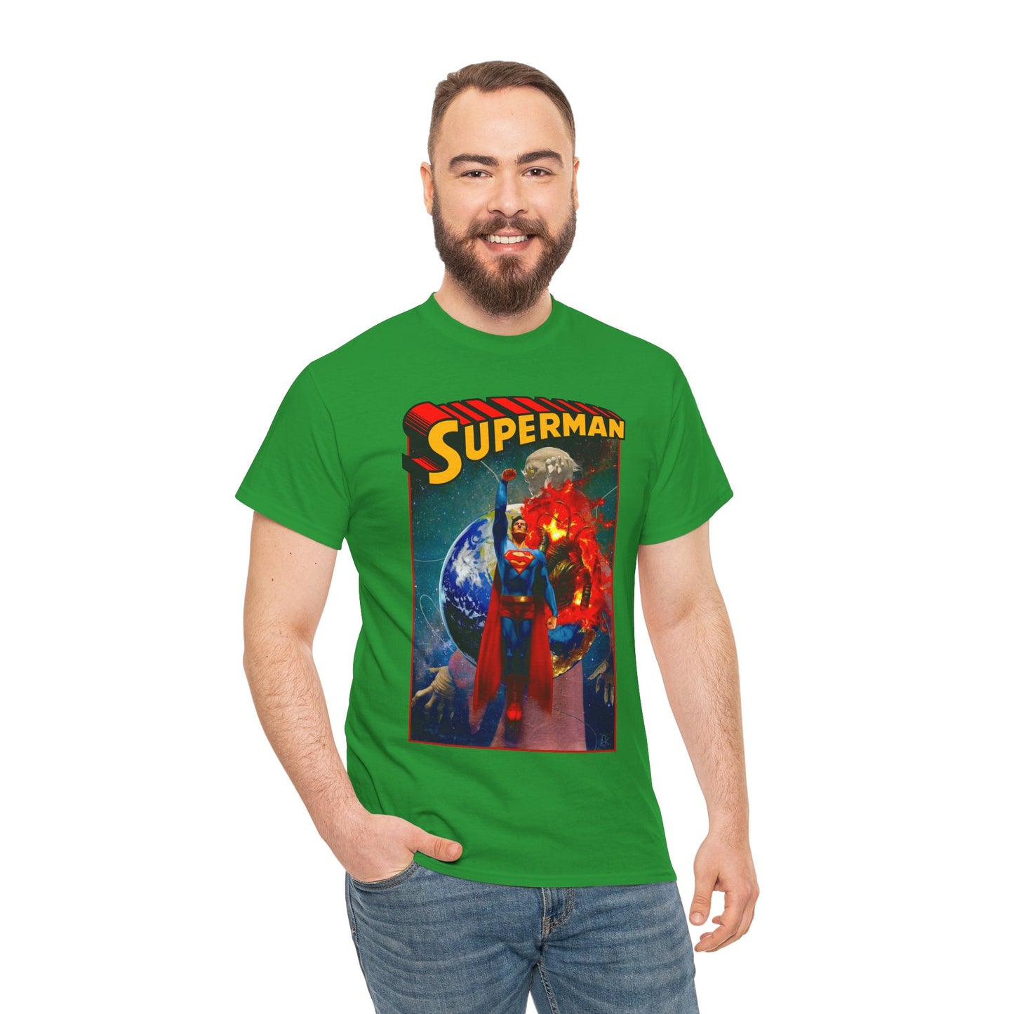 Superman T-Shirt - Ariel Colón Art - DC K.O. Cover Art - DC Comics