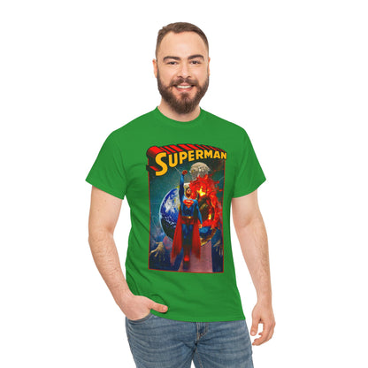 Superman T-Shirt - Ariel Colón Art - DC K.O. Cover Art - DC Comics