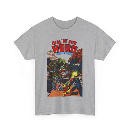 Dial "H" For Hero T-Shirt - George Perez Art - Chris King and Vicki Grant - Adventure Comics Series - DC Comics