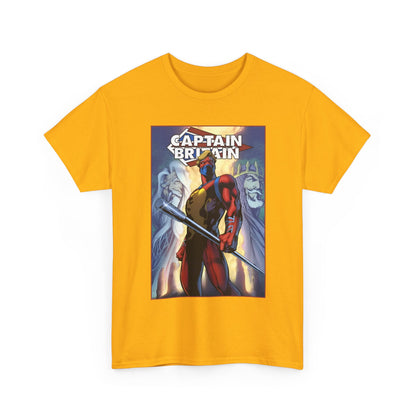 Captain Britain T-Shirt - Alan Davis Art - Excalibur Member - Marvel Comics