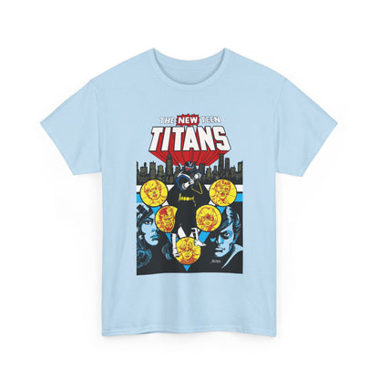 New Teen Titans T-Shirt - George Perez Art - Vigilante, Robin, Wonder Girl - Annual #2 Cover Art - DC Comics