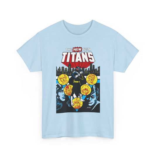 New Teen Titans T-Shirt - George Perez Art - Vigilante, Robin, Wonder Girl - Annual #2 Cover Art - DC Comics