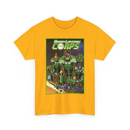 Green Lantern Corps T-Shirt - Brian Bolland Art - DC Comics - Hal Jordan, Tomar Re, Katma Tui