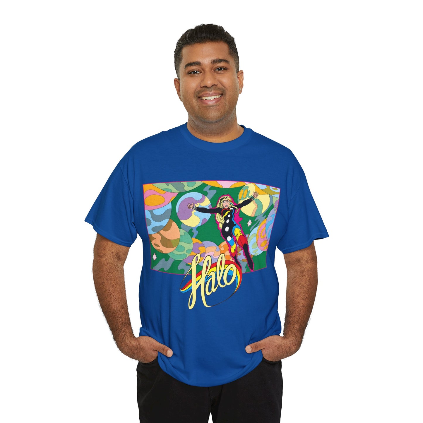 Halo T-Shirt - Batman & the Outsiders Founding Member - "Search for Halo" - DC Comics