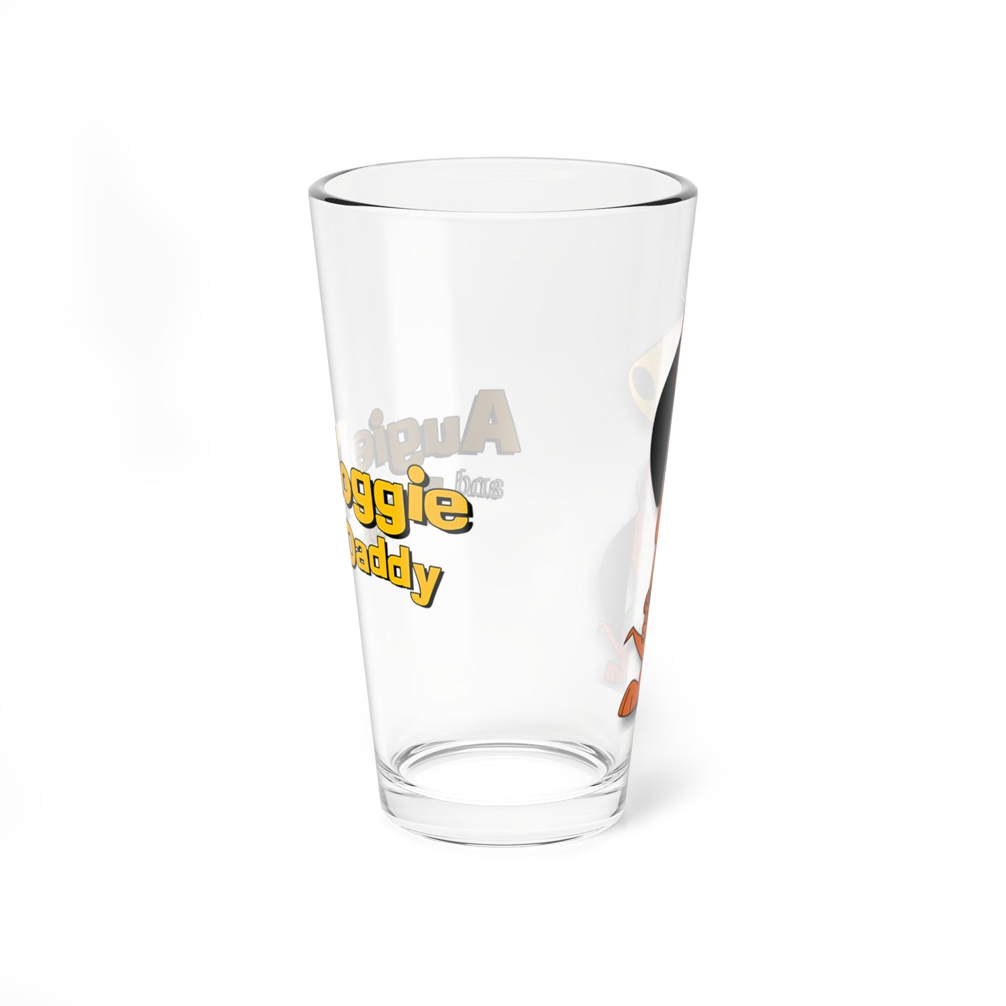 Augie Doggie & Doggie Daddy Pint Glass, 16oz - Hanna-Barbera TV Cartoon Classic