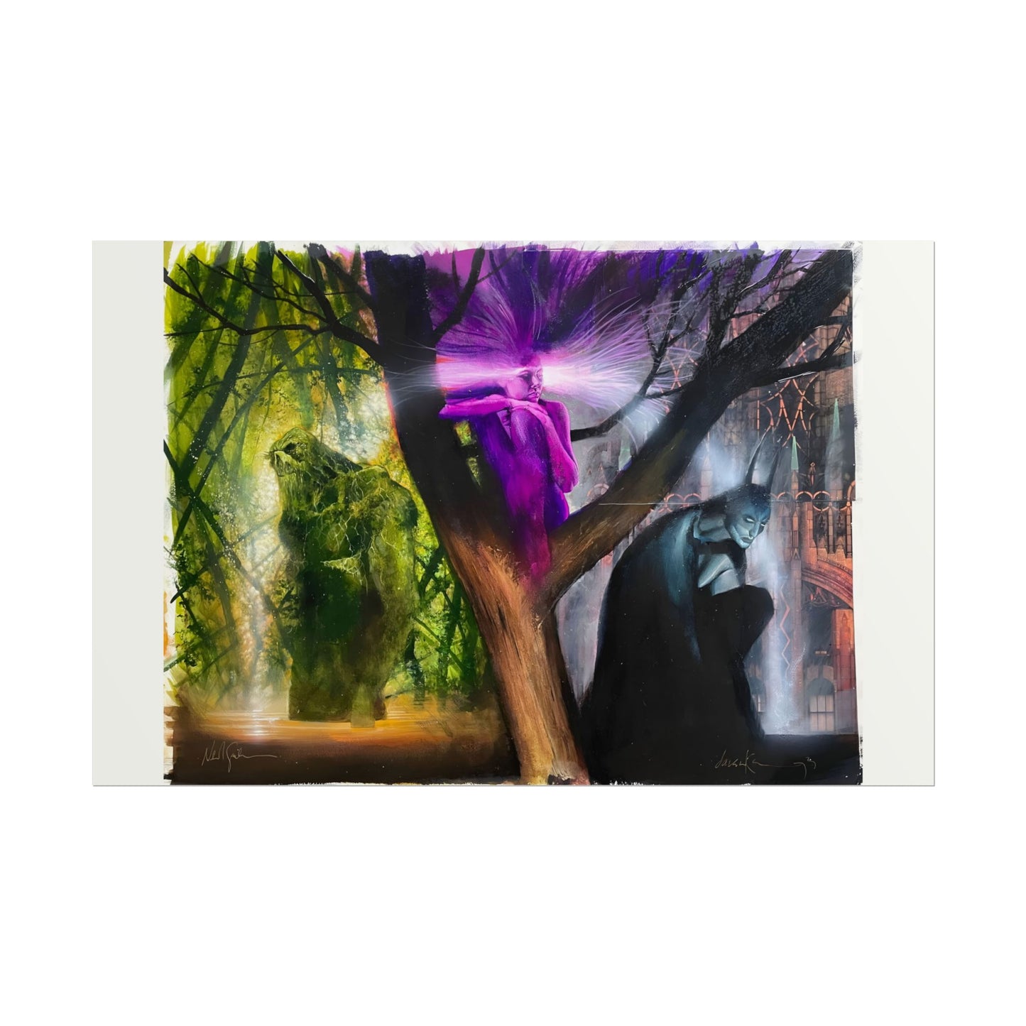 Black Orchid Rolled Poster - Dave McKean Art - Batman & Swamp Thing - DC/Vertigo Comics - Multiple Sizes Up to 24"x36"