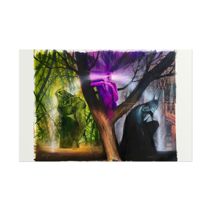 Black Orchid Rolled Poster - Dave McKean Art - Batman & Swamp Thing - DC/Vertigo Comics - Multiple Sizes Up to 24"x36"