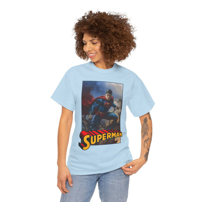 Superman T-Shirt - Lucio Parrillo Art - Man of Steel - DC Comics