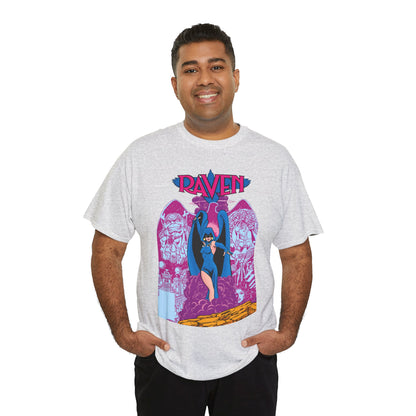 Raven T-Shirt - George Perez Art - New Teen Titans - Trigon, Azarath - DC Comics