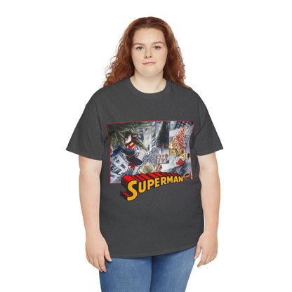 Superman Christmas Tree T-Shirt - Alex Ross Art - DC Comics