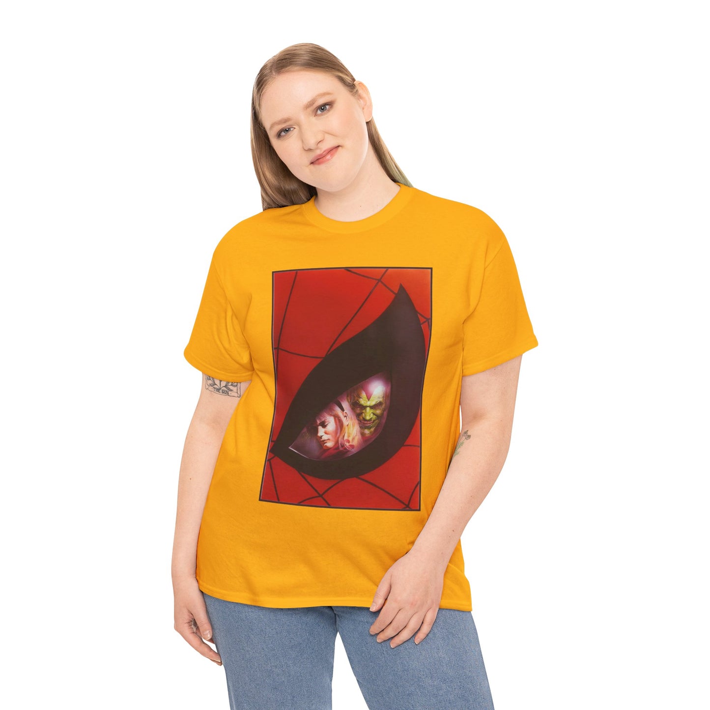 Spider-Man T-Shirt - Alex Ross Art - Marvels Cover - Green Goblin Vs Gwen Stacy - Marvel Comics
