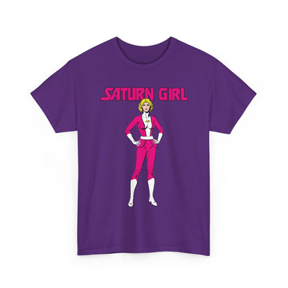 Saturn Girl T-Shirt - Curt Swan Art - Legion of Super-Heroes Founding Member - DC Comics