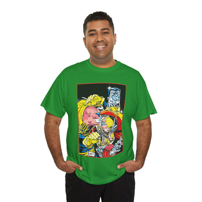 Strong Guy & Colossus T-Shirt - Dale Keown Art - Uncanny X-Men Annual Poster - Marvel Comics