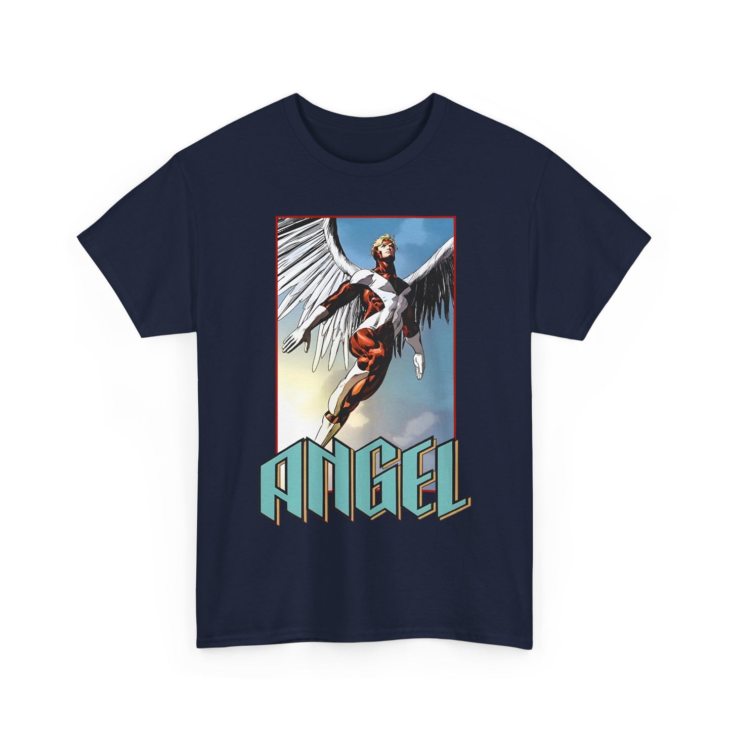 Angel T-Shirt - Mike Deodato Art - Marvel Comics X-Men Member
