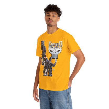 Punisher Vs Bullseye T-Shirt -Mike Deodato Jr Art - Marvel Comics