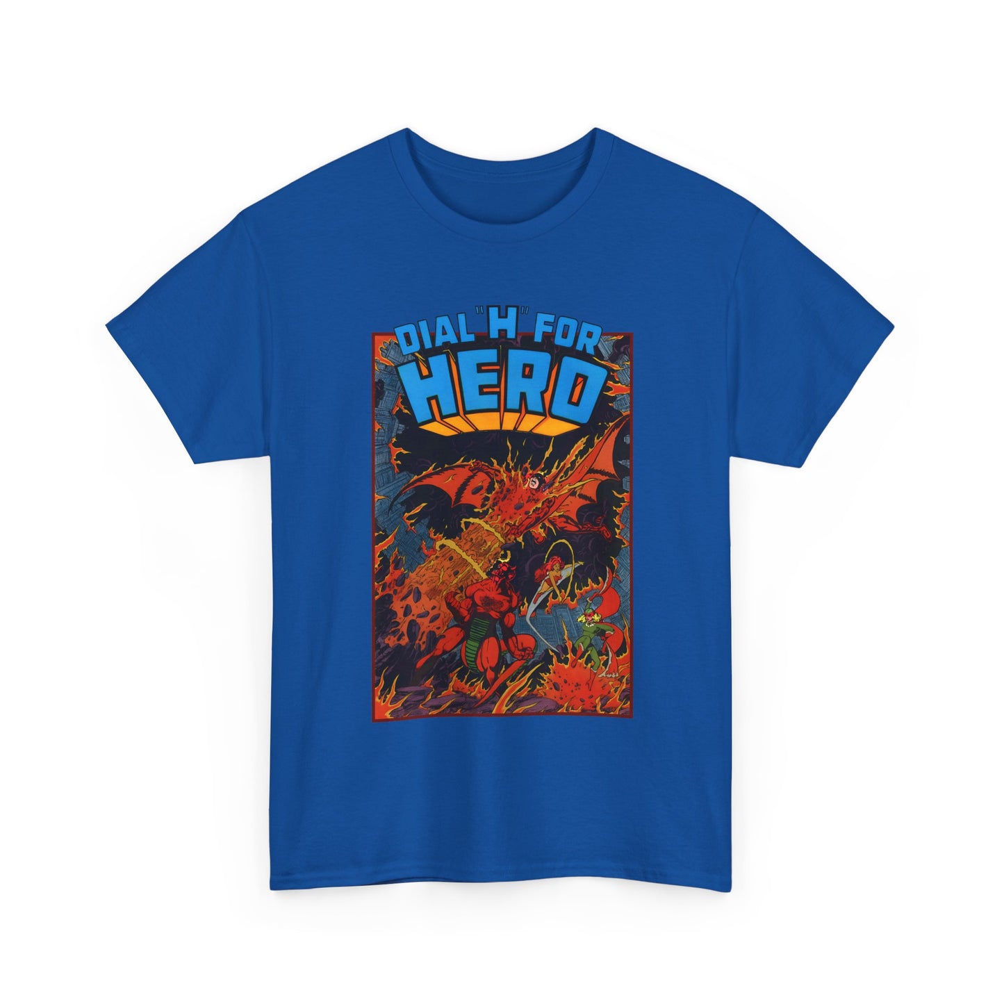 Dial "H" For Hero T-Shirt - George Perez Art - Adventure Comics Series - DC Comics
