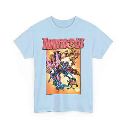Thunderbolts T-Shirt - Mark Bagley Art - Hawkeye, Songbird - Marvel Comics - Avengers Connection