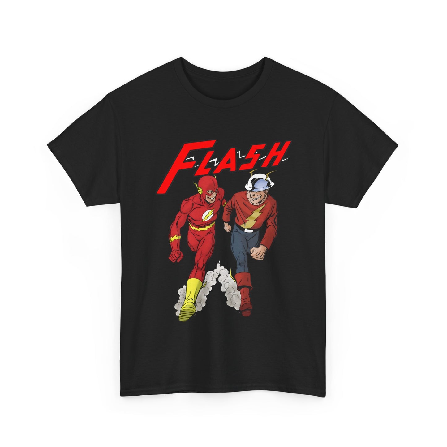 Flash T-Shirt - John Byrne - Barry Allen, Jay Garrick - Golden Age, Silver Age - DC Comics