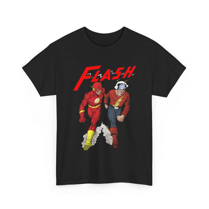 Flash T-Shirt - John Byrne - Barry Allen, Jay Garrick - Golden Age, Silver Age - DC Comics