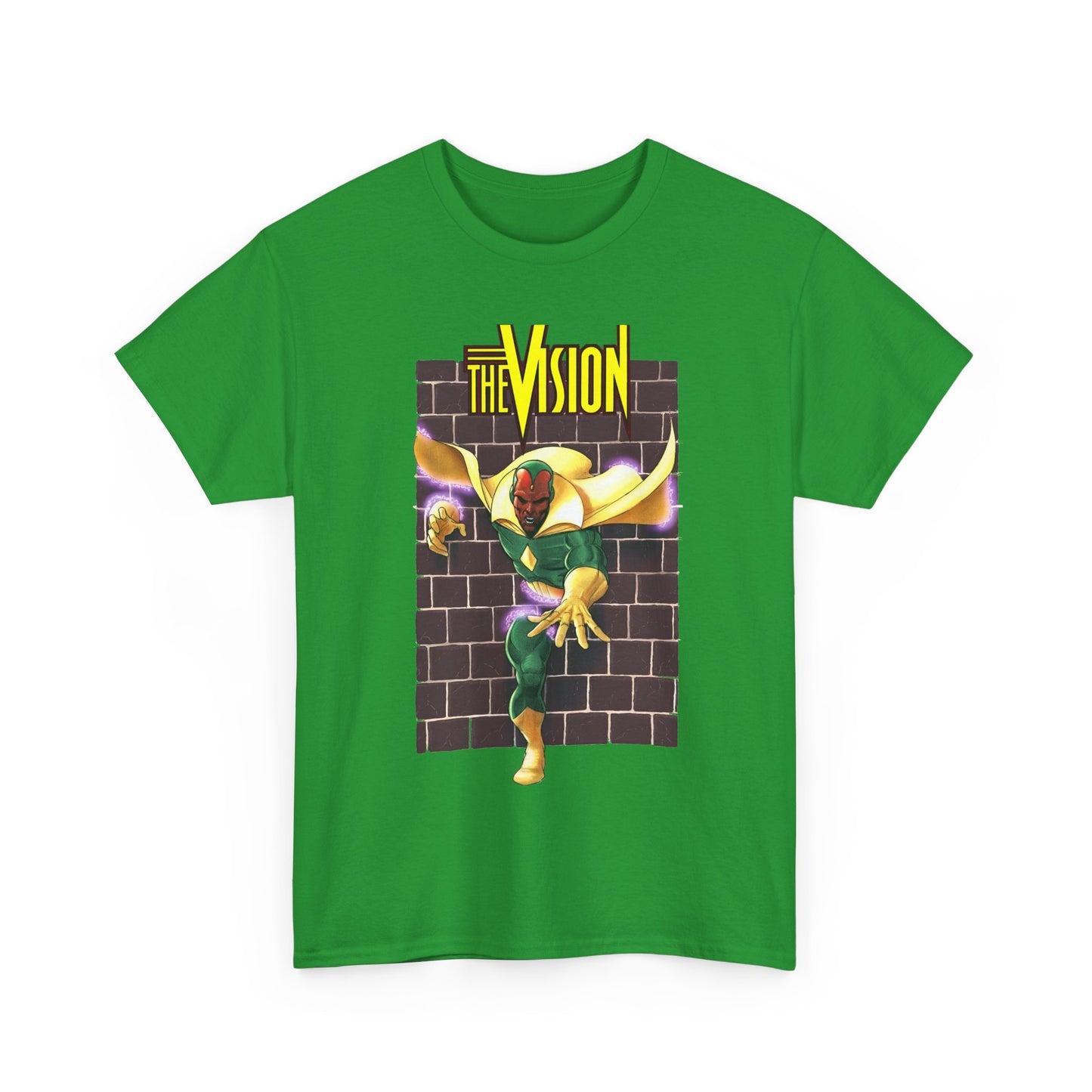 Vision T-Shirt - George Perez Art - Avengers Member - Scarlet Witch Husband - Android - Marvel Comics