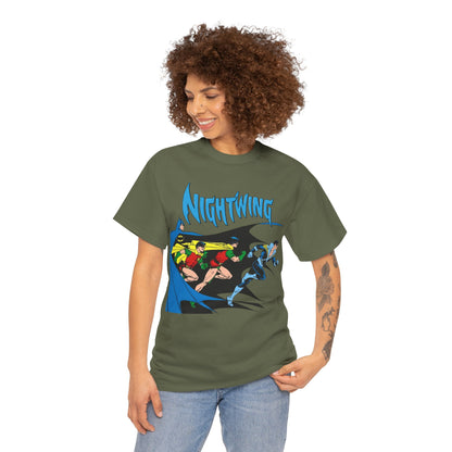 Nightwing T-Shirt - George Perez Art - Batman, Bruce Wayne, Robin, Dick Grayson - New Teen Titans Leader - DC Comics