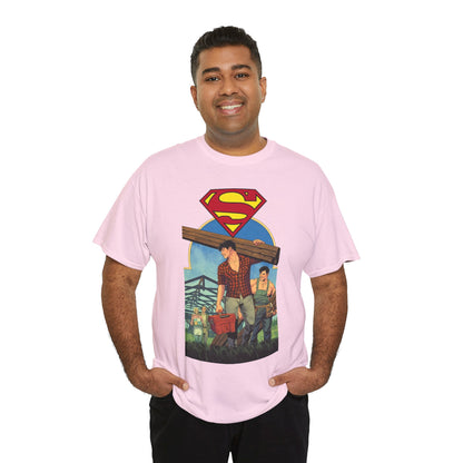 Superman: Son of Kal-El T-Shirt - Travis Moore Art - #17 Variant Cover - Clark and Jon Kent - Super Thirst Trap - DC Comics
