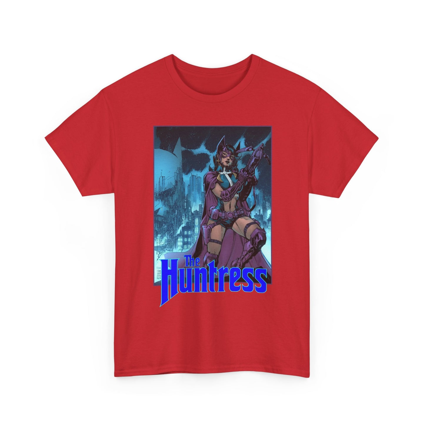 Huntress T-Shirt - Jim Lee Art - Batman: Hush Story - DC Comics