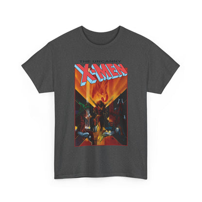 Uncanny X-Men T-Shirt - Bill Sienkiewicz Art - Phoenix, Cyclops, Colossus, Wolverine - Marvel Comics