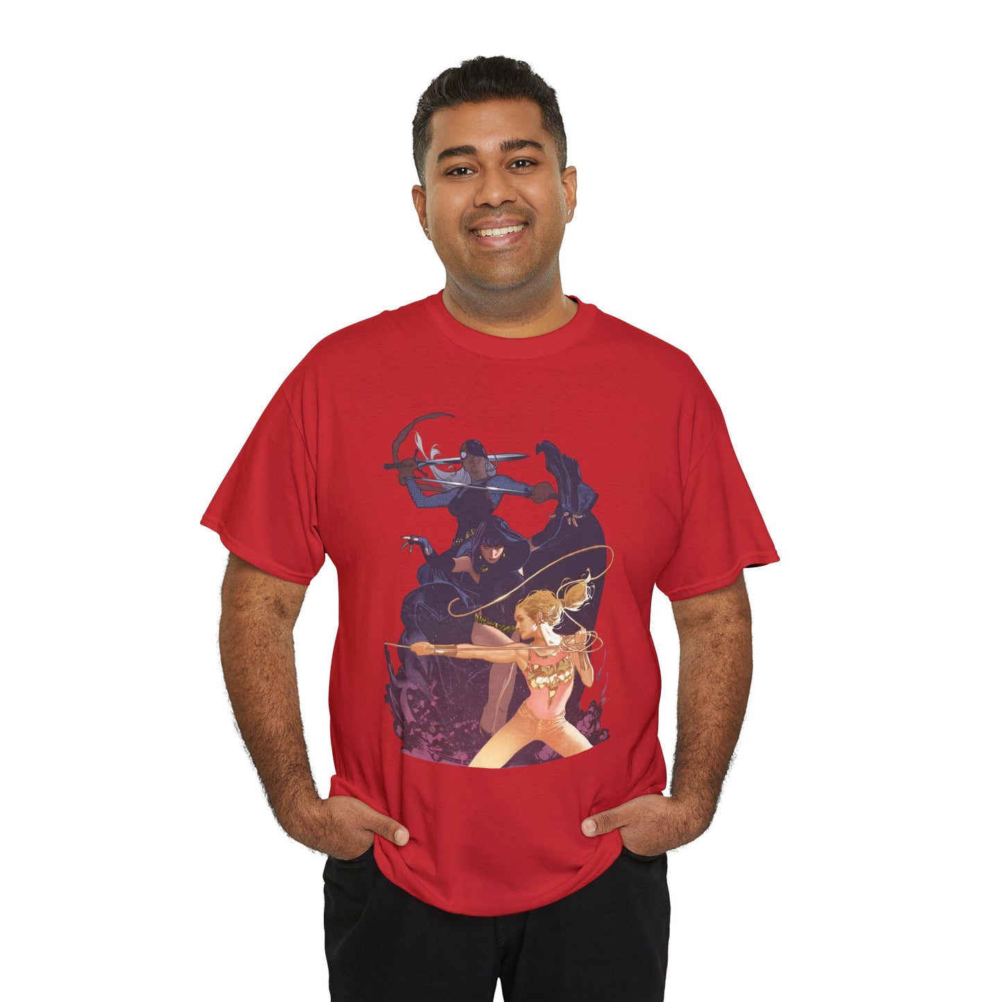 Raven, Wonder Girl, Ravager T-Shirt - Adam Hughes Art - Teen Titans #88 Variant Cover - DC Comics