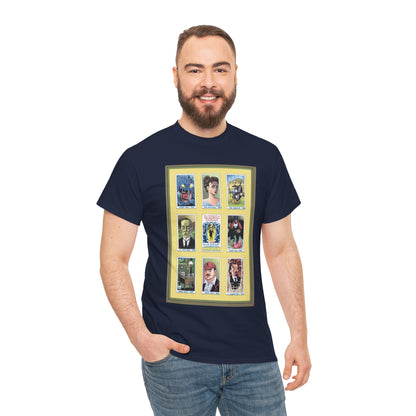 League of Extraordinary Gentlemen T-Shirt - Kevin O'Neill Art - Mina Murray, Captain Nemo, Allan Quatermain, Jekyll & Hyde - Alan Moore Story