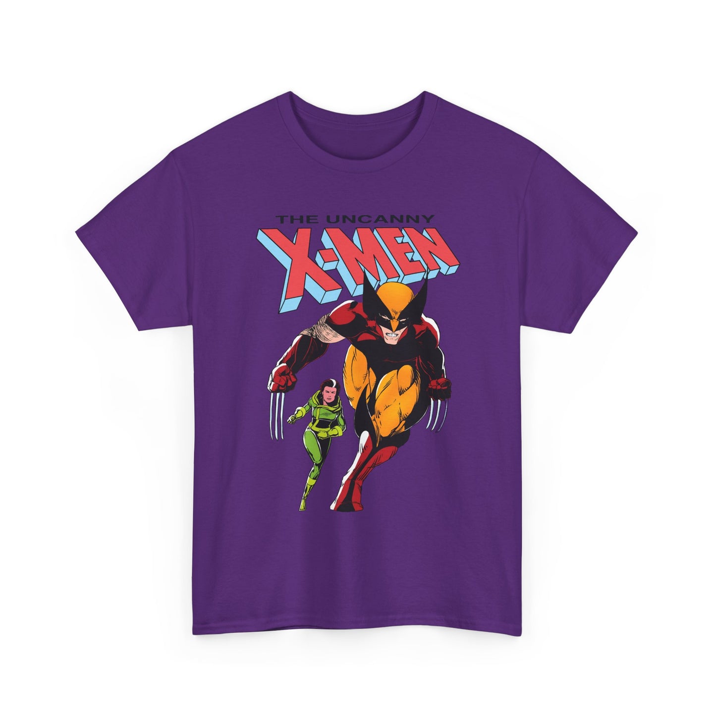 Wolverine & Rogue T-Shirt - Paul Smith Art - X-Member, Mutants - Marvel Comics - Uncanny X-Men #173 Cover - Logan