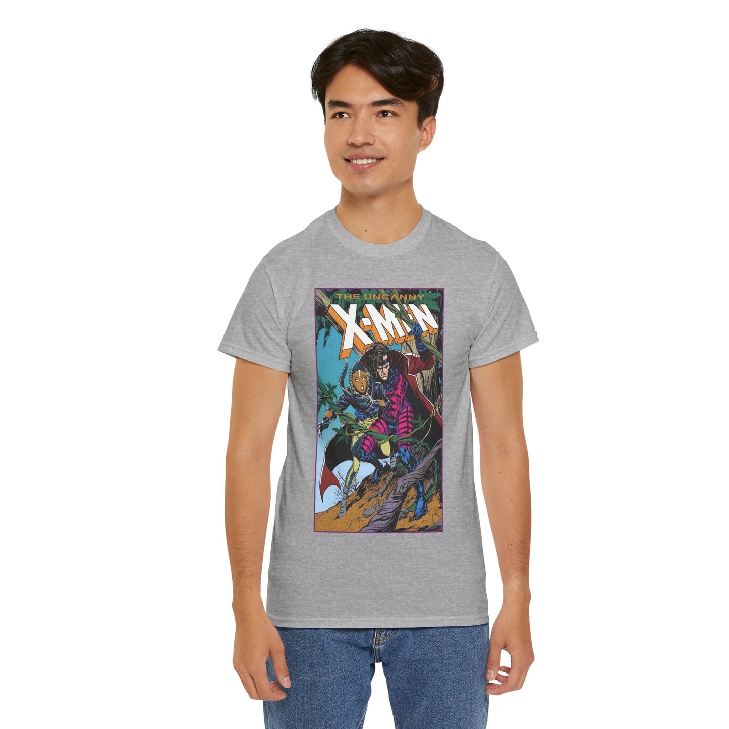 Uncanny X-Men T-Shirt - Andy Kubert Art - Storm & Gambit - #226 Cover - Marvel Comics