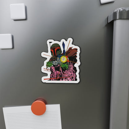 Boba Fett Die-Cut Magnet - Star Wars: The Empire Strikes Back - Bounty Hunter - Marvel Comics Art - 3", 4", 5", 6"