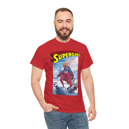 Supergirl & Krypto T-Shirt - Lucas Meyer Art - New 2026 Movie with Milly Alcock - DC Comics