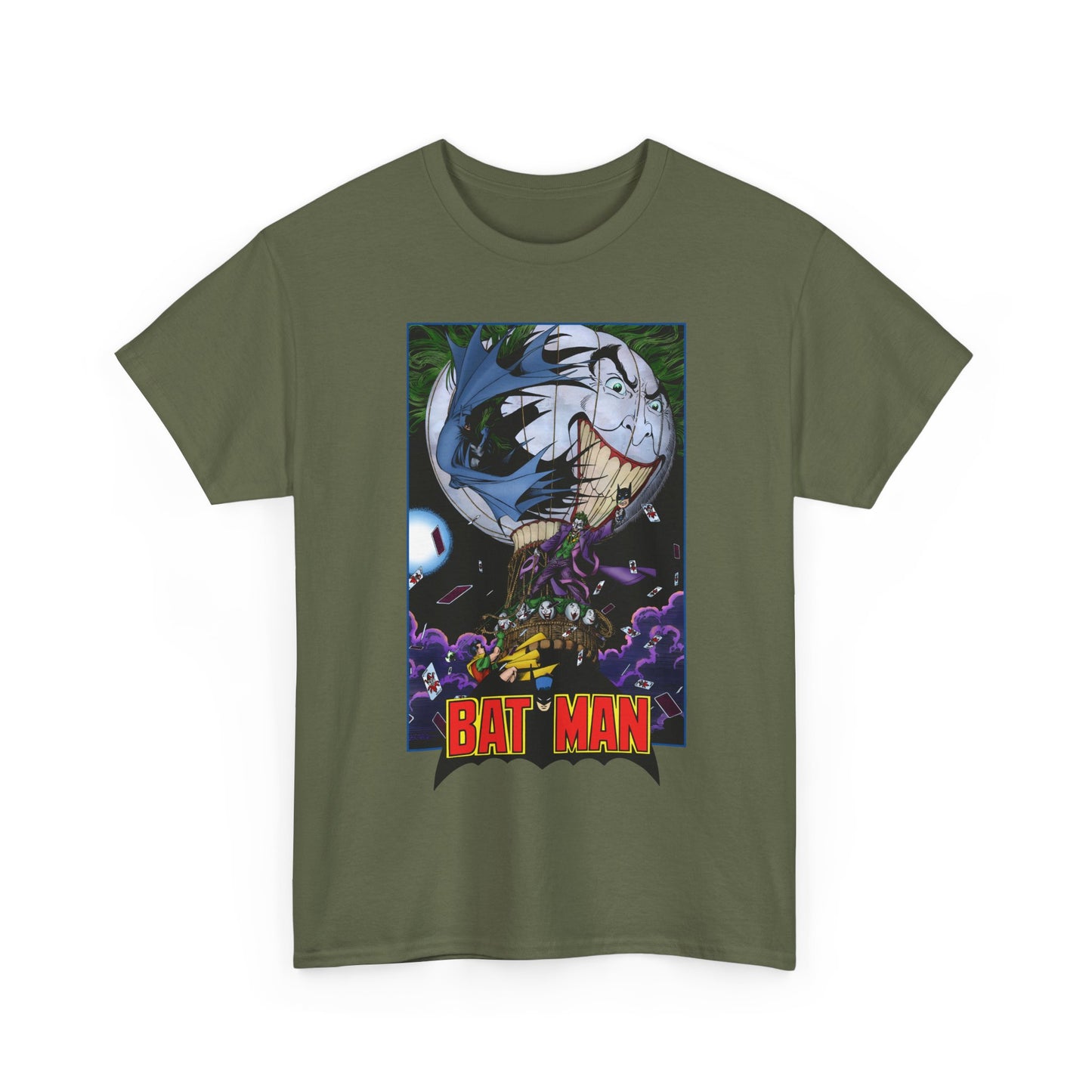 Batman T-Shirt - George Perez Art - From The Portfolio - Joker & Robin - DC Comics