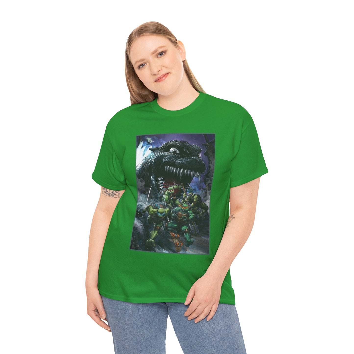 Teenage Mutant Ninja Turtles/Godzilla T-Shirt